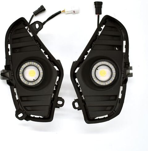 ECAHAYAKU LED DRL ضوء الضباب لتويوتا RAV4 2019-2023 المصد الأمامي أثناء النهار ضوء الجري العنبر ضوء إشارة الانعطاف ضوء القيادة ضوء النهار (ليس لمغامرة RAV4) in Kuwait