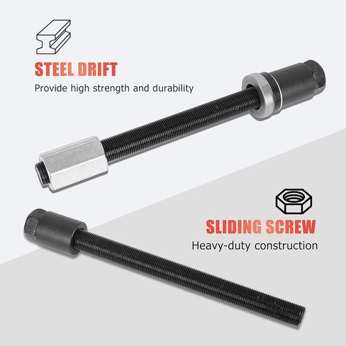 مجموعة أدوات سحب محامل الدفع الأمامي العالمية 19 قطعة من Richeer - تركيب وإزالة مجموعة الأدوات الميكانيكية للسيارات in Kuwait