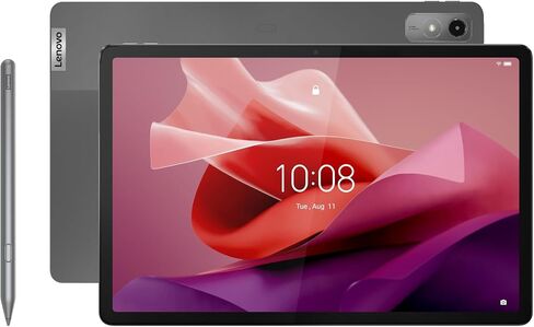 Lenovo Tab P12-2023 - تابلت موسع بشاشة تعمل باللمس - شاشة 12.7 بوصة 3K - كاميرا 13 ميجابكسل - ذاكرة 8 جيجابايت - تخزين UFS 128 جيجابايت - Android 13 - Dolby Atmos - مكبرات صوت JBL رباعية - قلم متضمن in Saudi Arabia