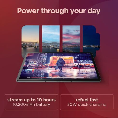 Lenovo Tab P12-2023 - تابلت موسع بشاشة تعمل باللمس - شاشة 12.7 بوصة 3K - كاميرا 13 ميجابكسل - ذاكرة 8 جيجابايت - تخزين UFS 128 جيجابايت - Android 13 - Dolby Atmos - مكبرات صوت JBL رباعية - قلم متضمن in Saudi Arabia