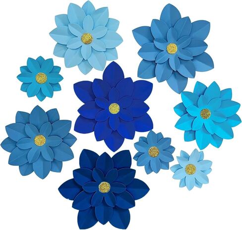 Blues Cardstock 8.5 x 11 Craft Paper Cover Stock Stash Pack- Blue Tones Assorted Colored Scrapbook Paper 80lb Card Stock for Construction Crafts, Embossing, Quilling, Cardmaking-30 Sheets in Saudi Arabia
