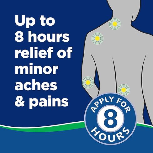 رقعة جل سالونباس ليدوكائين 4% لتخفيف الألم بأقصى قوة 6 قيراط (عبوة من قطعتين) in Kuwait