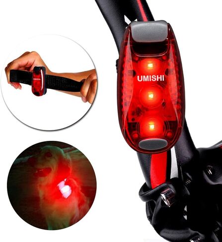 مصابيح أمان LED (6 عبوات)، مصابيح تشغيل ستروب بمشبك للعدائين، المشي، الدراجة، طوق الكلب، عربة الأطفال، أفضل الملحقات الليلية عالية الوضوح لمعداتك العاكسة in Kuwait