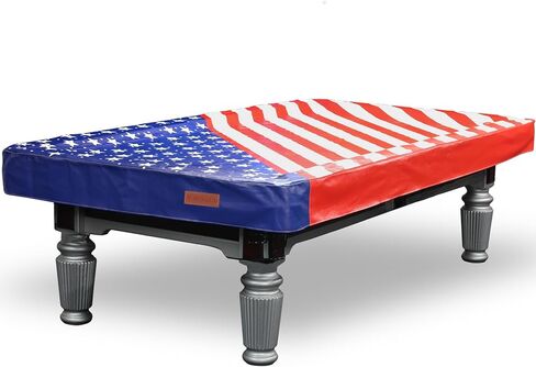K-Musculo Pool Table Cover, Heavy Leatherette Pool Table Accessories, Waterproof Indoor/Outdoor Billiards Table for Protecting Felt, Scratch-Resistant Pool Table Cover 8 Feet in Kuwait