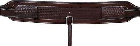 Western Tooled Padded Leather Rear Flank Back Saddle Cinch Billets in Saudi Arabia