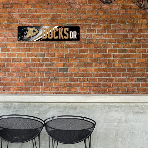 Rico Industries NHL Plastic Street Sign Plastic 4" x 16" Street Sign in Kuwait