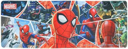 Paladone Spider Man Desk Mat, 80cm x 30cm (31" x 11"), Large Desk Pad for Keyboard and Mouse, Officially Licensed Marvel Home Office and Gaming Desk Accessory, in Saudi Arabia
