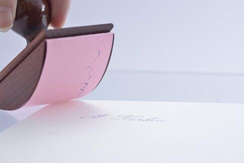 Herbin 25560T - Pack of 10 blotter paper 12x16cm 240g, Pink in Kuwait