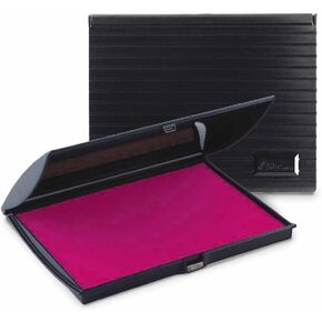 Large 5'' x 7'' Felt Rubber Stamp Ink Pad, Fuchsia