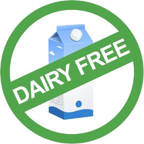 1.5 Inch 300PCS Dairy Free Stickers Round Label Waterproof Food Labels Without Residue