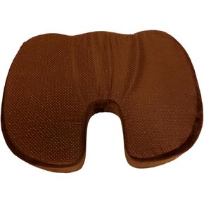Cooling Coccyx Orthopedic Memory Foam Car or Seat Pillow Cushion, Black