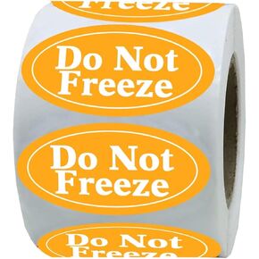 Top Label Do Not Freeze Shipping Stickers,1.75x1 Inch Industrial Labels,500 Pcs