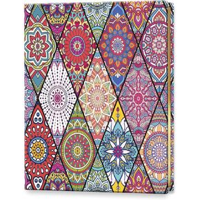 Tools4Wisdom Calendar Planner - 12 Month - Monthly Weekly Daily Planner - 2025 Fill-in the Dates Edition - Bejeweled