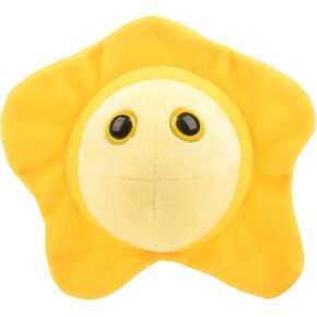 GIANTmicrobes Herpes Plush, STIs, STDs, Medical Gag Gifts Funny, OBGYN Gifts for Doctors, Infection Prevention Gifts, Infection Control Nurse Gifts