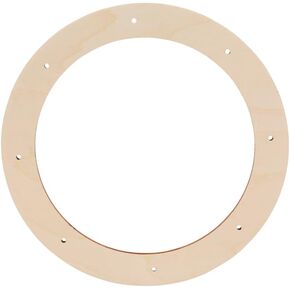 Wreath Form, Extra Large Christmas Wreath Frame, 30 Inch Diameter Wooden Wreath Base, Pack of 1 Wreath Form for Crafts, Wreath Rings for Door, Christmas Tree Wreath Frame by Woodpeckers