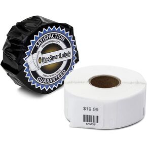 OfficeSmartLabels - 1" x 1" Multipurpose Labels, Compatible with 30332 (6 Rolls - 750 Labels Per Roll)