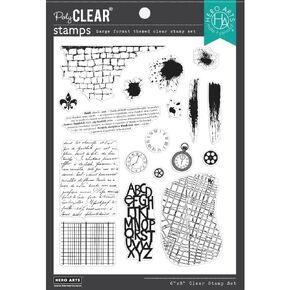 Hero Arts CM700 Mixed Textures Clear Stamp Set