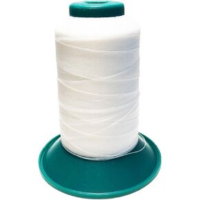 Bonded #92 TeflonThread - UV Resistant and Heavy Duty Heat-Low Temperature Resistant Thread Sewing - Extra Strong Outdoor Thread - Can Be Used On Home Sewing Machine 600yds (Black)