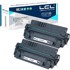 LCL Compatible Toner Cartridge Replacement for HP 29X C4129X EP-62 CRG-H Laserjet 5000 5000dn 5000gn 5000n 5100 5100dtn 5100se 5100tn Canon Image Class 2200 2210 2220 2250 LP-3000 3010 (2-Pack Black)