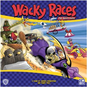 سباقات CMON Wacky: لعبة اللوحة