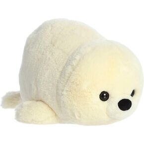Aurora® Adorable Spudsters™ Stella Seal™ Stuffed Animal - Comforting Cuddles - Playful Companions - White 10 Inches