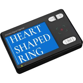 Digital Magnifier 3.5 Inch, 2X-32X Zoom Portable Digital Video Magnifier,LCD Screen Video Aids Digital Magnifier for The Visually Impaired, Low Vision, Color Blindness, Amblyopia