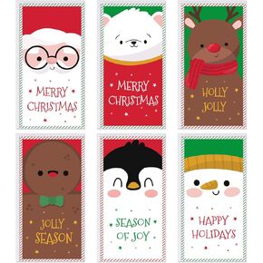 D4DREAM Christmas Money Holders for Cash Gift Cards 24 Pack Christmas Gift Card Holder Money Holders for Christmas Gifts Christmas Money Cards with Envelopes Gift Card Holders for Xmas New Year Favors