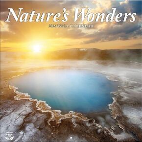 TURNER PHOTOGRAPHIC 2025 Nature's Wonders 12x12 Photo Wall Calendar (25998940038)