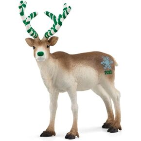Schleich Gifts for Kids, Limited Edition Christmas Candy Cane Holiday Reindeer (2022 Special Edition), Multi