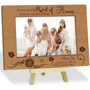 Family Vacations Frame for Alaska Souvenirs Wood Photo Frames with Wood Stand Vacation Honeymoon Gifts for Friends Couples Wood Picture Frames Desk Shelf Decor for Winter Themed Gifts - YT15
