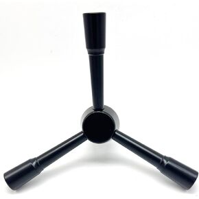 YOSEC Black 3 Spoke Safe Handle Replacement for Most Gun Safe cabinets, Depository safes, Vault Doors and Fireproof safes