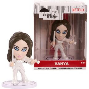 The Umbrella Academy Stylized Collectible Figure- Vanya, Figure Stands 3-inches Tall, Kids Toys for Ages 14 Up by Just Play