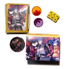 Cyrus - Deck Box - Card Sleeves - Deck Protectors x65 - Dice Coin Markers - Premium Collection Set