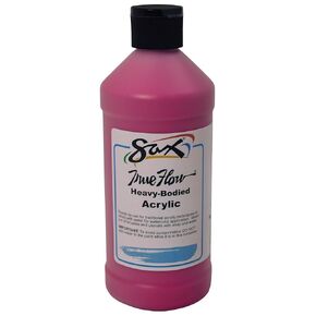 Sax True Flow Heavy Body Acrylic Paint, 1 Quart, Magenta - 409807