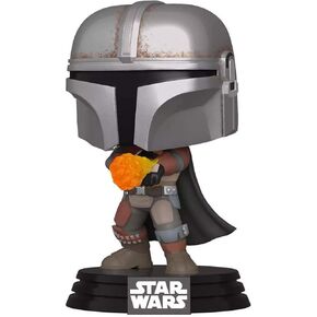 Funko Pop Star Wars The Mandalorian with Flame Exclusive