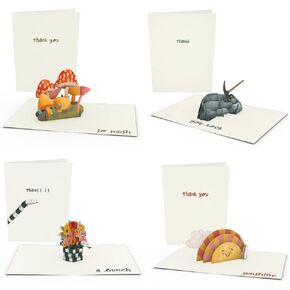 Lovepop Thank You Pop-Up Card for Her and Him - 3D Greeting Cards for Boys, Girls, Men, Women - 5" x 7" Confetti Card - Blank Note Card & Envelope Included in Kuwait