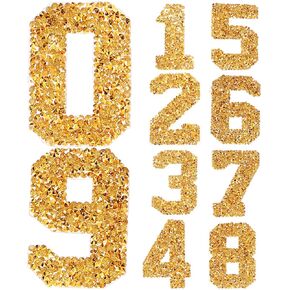 Operitacx 1 Set Pearl Letter Patches, Fabric Pearl Number Sticker Letter Patches Stick on Embroidered Patches, Pearl Iron on Letters for Decor Backpack Hat Non-Woven Fabric