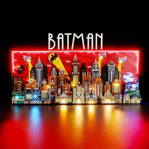 LIGHTAILING Light for Lego-76271 The Animated Series Gotham City - Led Lighting Kit Compatible with Lego Building Blocks Model - NOT Included The Model Set