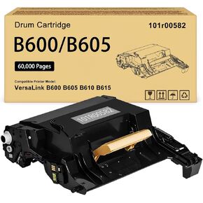 Versalink B600 Drum Unit 101R00582 Drum Cartridge Replacement for Xerox VersaLink B600 B605 B610 B615 Printer Drum Cartridge (60,000 Pages)