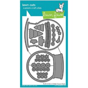 Lawn Fawn LF3254 Build-A-Snow Globe Dies