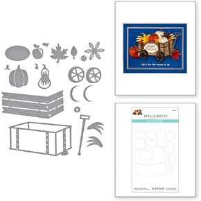 Spellbinders Wagon Full of Fall Dies, Metal