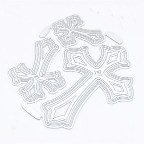 KSCRAFT Crosses Metal Cutting Dies Stencils for DIY Scrapbooking Decorative Embossing DIY Paper Cards