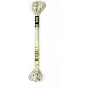DMC Metallic Embroidery Floss 8.7yds Silver