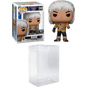 Funko Pop! Movies: Star Trek II: The Wrath of Khan - Khan Star Trek Shop Exclusive Bundled with a Byron's Attic Protector