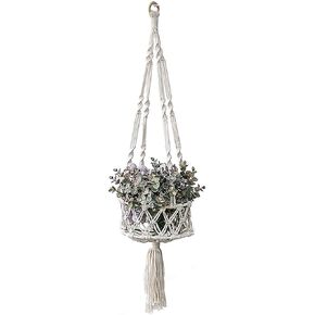1PCS Macrame Hanging Cat Hammock Indoor Cat Bed Swing Cat's Nest Hanging Basket Cat Hammock Macrame Handwoven Pet Hanging Basket (Animal Basket)