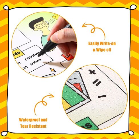 Outus 27 Pcs Reading Comprehension Posters Reading Informational Text Structures Poster Reading Strategy Bulletin Board Poster and Cutout for Preschool Elementary Classroom Library Home Decor in Saudi Arabia