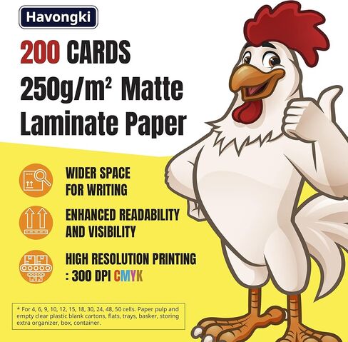 200pcs - Premium Fresh Farm Eggs Handling Instructions Care Accessories Cards Labels | Egg Blank Cartons 4 6 12 15 18 30 48 50 Count Basket Box Container Storing Extra Organizer (M03-1CH2) in Kuwait