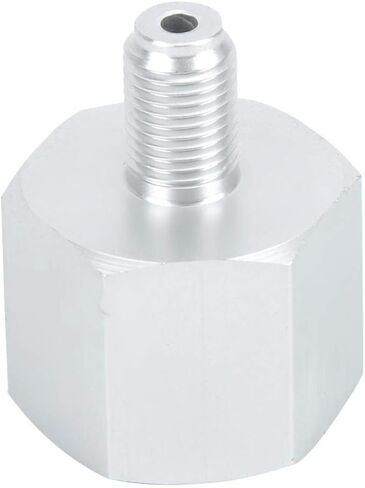 CO2 Adapter Aluminum CO2 Regulator Cylinder Adapter Pneumatics Connector Fitting Converter Accessories for Homebrew Beer Aquarium(3/8 to W21.8) in Saudi Arabia