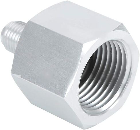 CO2 Adapter Aluminum CO2 Regulator Cylinder Adapter Pneumatics Connector Fitting Converter Accessories for Homebrew Beer Aquarium(3/8 to W21.8) in Saudi Arabia