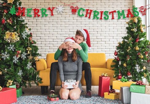 Merry Christmas Words Banners Christmas Hanging Banners for Christmas Decoration, Santa Trees Snowflake Banners for New Year Party Decoration Winter Xmas Home Gathering Hanging Accessories Supplies in Saudi Arabia